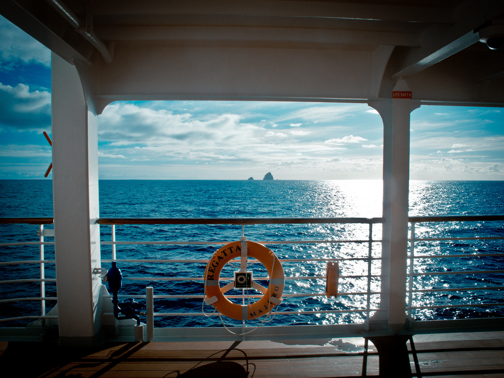On Board Ship - The Oceana Regatta