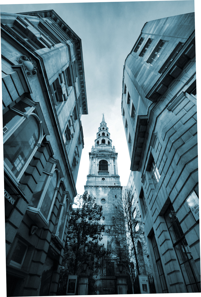 St Bride's Church Spire - London