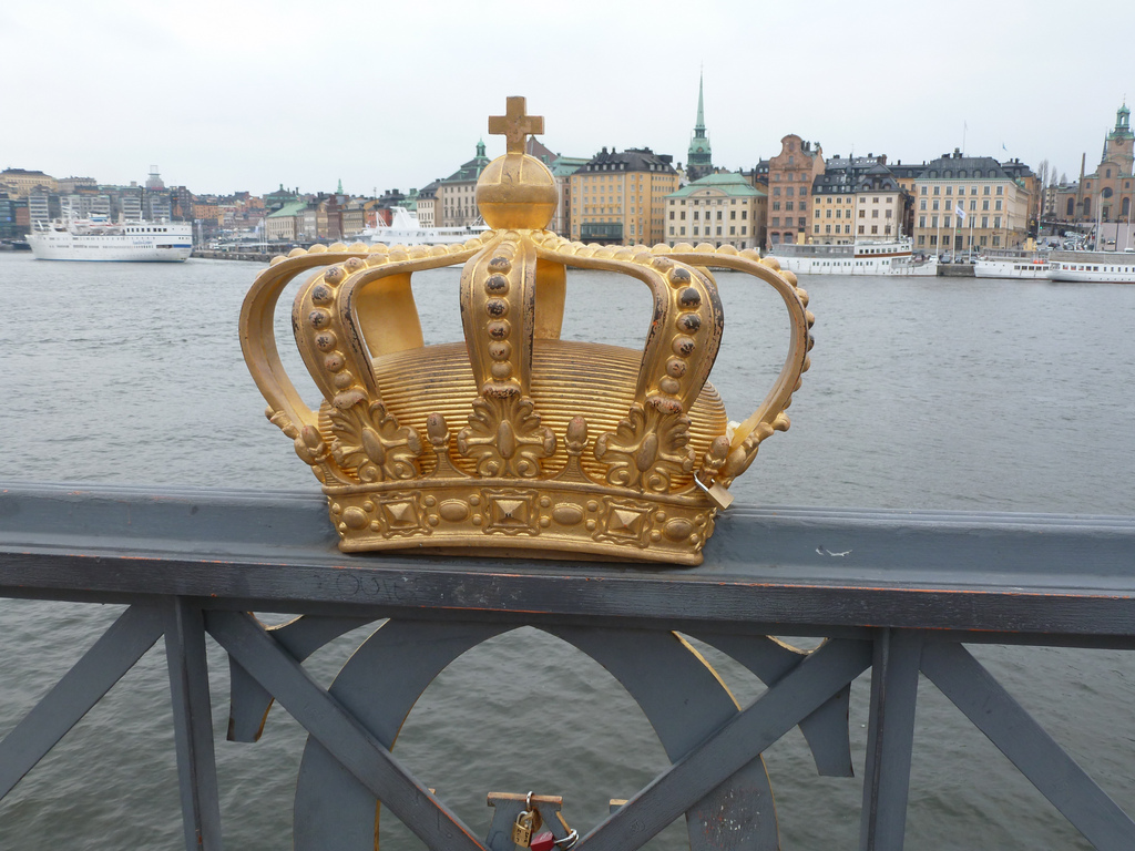 Crown on Skeppsholmen Bridge